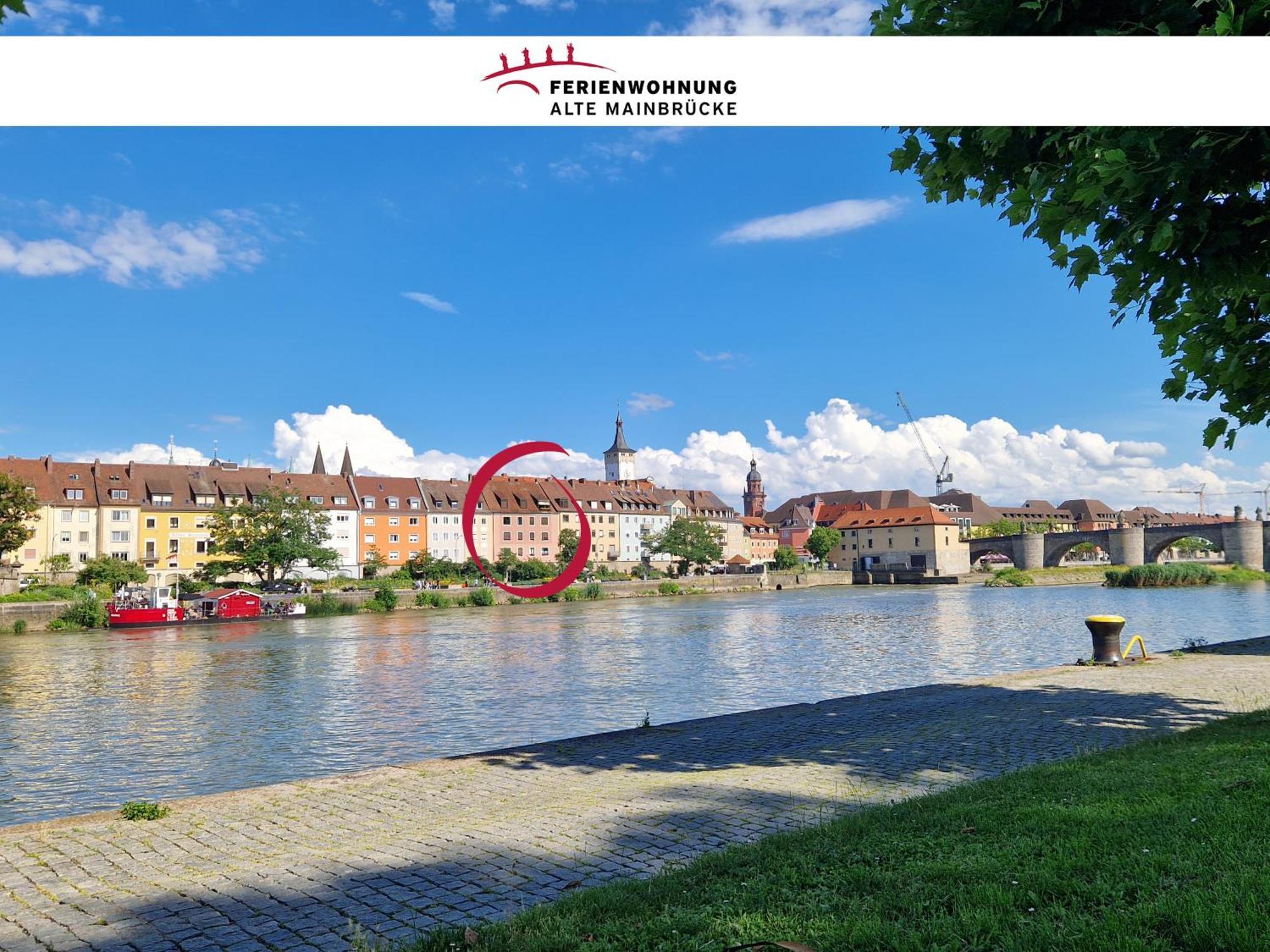 FeWo Alte Mainbrücke Würzburg Exterior foto